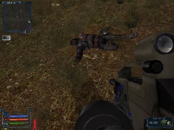 Один день в Зоне. Белый