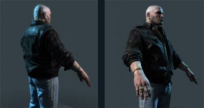 Модели персонажей из S.T.A.L.K.E.R. 2 и анимация