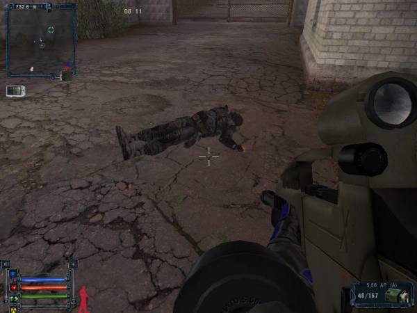 Один день в Зоне. Белый