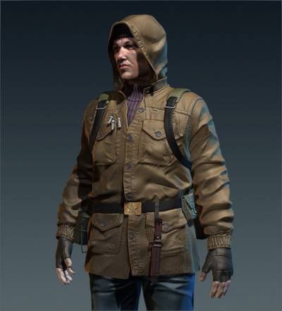 Модели персонажей из S.T.A.L.K.E.R. 2 и анимация