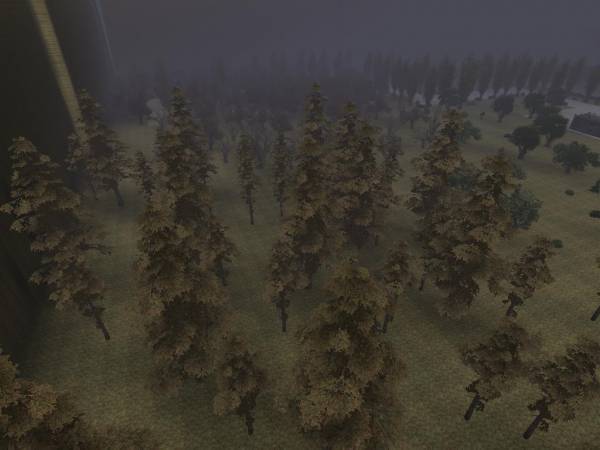 Сталкер Тень Чернобыля Тест-локация "Лес"