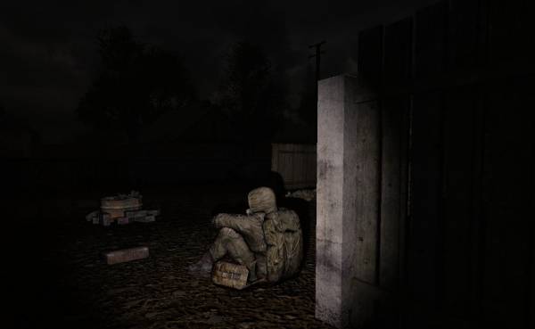 Один день из жизни в Зоне. Темный сталкер Ворон