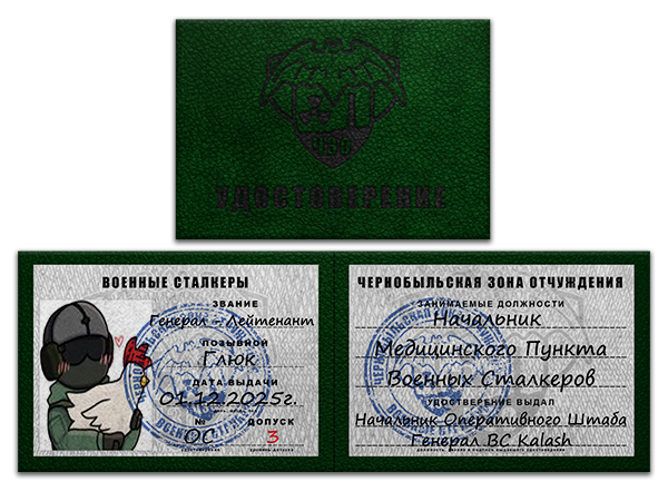 Удостоверения. Успел сделать