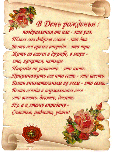 Поздравляем С Днем Рождения! Поздравляем С Днем Рождения!