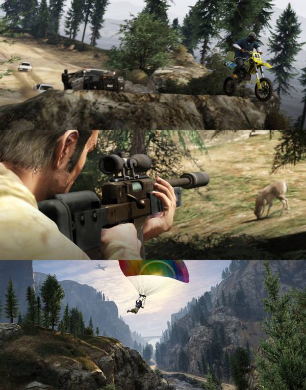 GTA V новая порция скриншотов