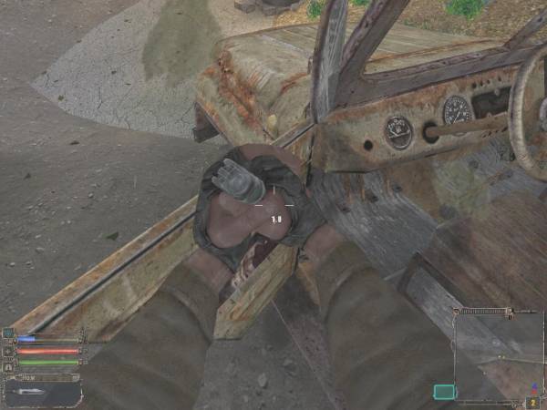 Один день в зоне сталкера FBR.