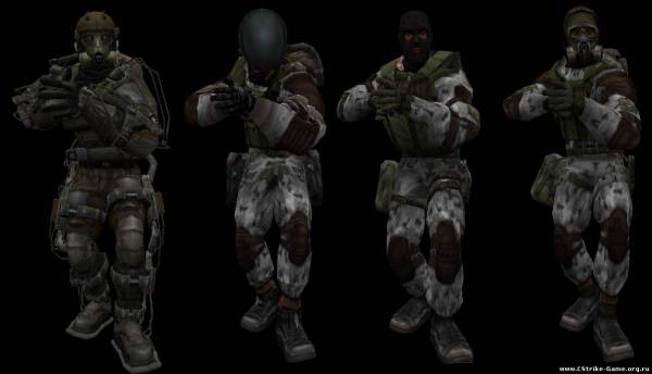 Модели террористов из S.T.A.L.K.E.R. [Монолит]