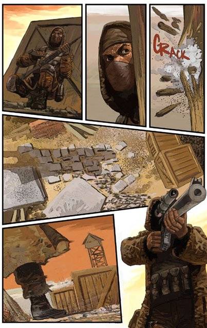 Комикс Дуэль. Роман Сурженко 30 сентября 2009 Автор занял 1-е место на конкурсе комиксов.