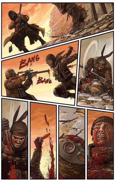 Комикс Дуэль. Роман Сурженко 30 сентября 2009 Автор занял 1-е место на конкурсе комиксов.