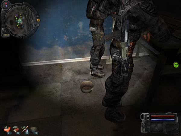 Мои первые скриншоты игры Сталкер