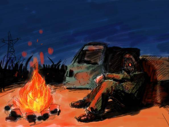 На пути к Выжигателю. 