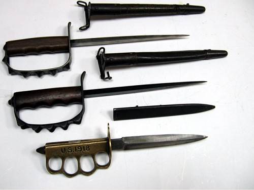 Ножи-кастеты.