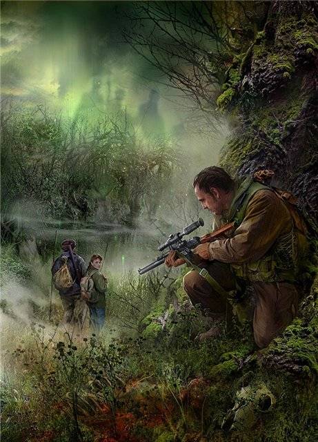 Обложки книг STALKER и просто интересные картинки из Зоны Отчуждения и не только...