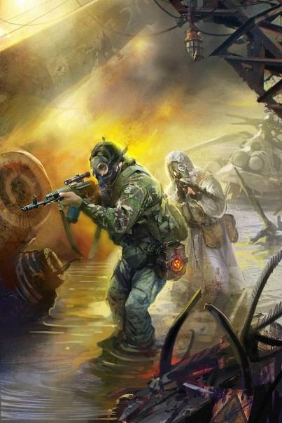 Обложки книг STALKER и просто интересные картинки из Зоны Отчуждения и не только...