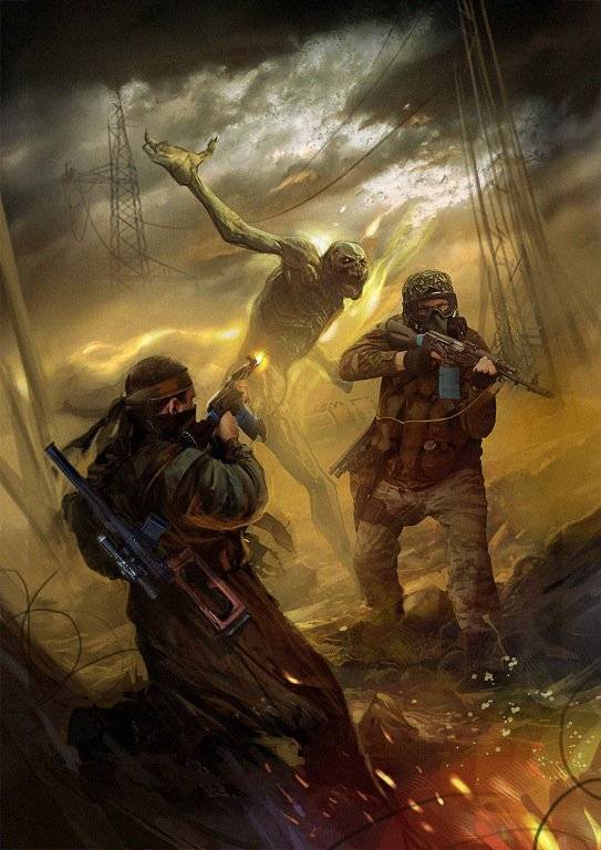 Обложки книг STALKER и просто интересные картинки из Зоны Отчуждения и не только...