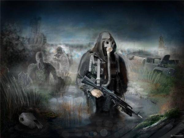 Обложки книг STALKER и просто интересные картинки из Зоны Отчуждения и не только...