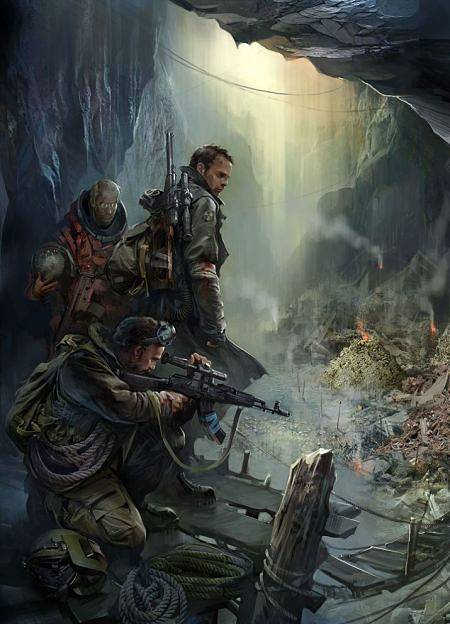 Обложки книг STALKER и просто интересные картинки из Зоны Отчуждения и не только...