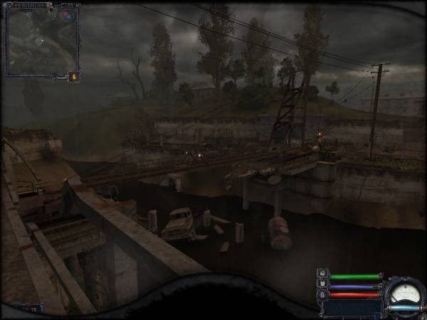 Обычный день сталкера в зоне.