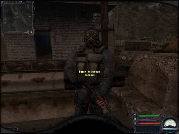 Обычный день сталкера в зоне.