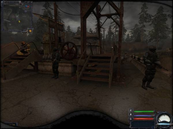 Обычный день сталкера в зоне.