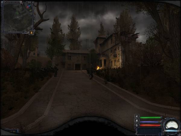 Обычный день сталкера в зоне.