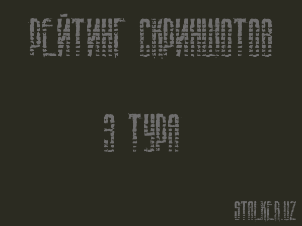 Рейтинг, на лучший скриншот наступившего 2012 года