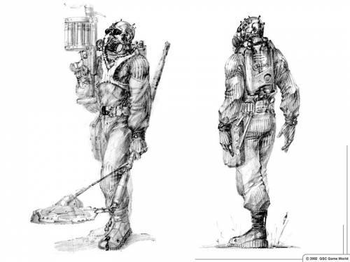 Рисунки Сталкеров