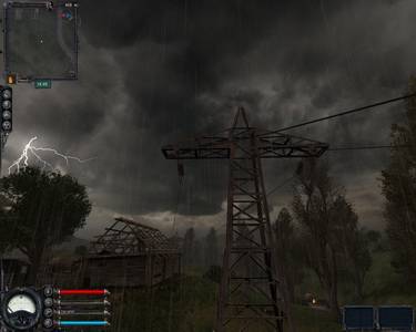 Случайные скины по миру зоны