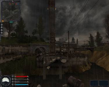 Случайные скины по миру зоны