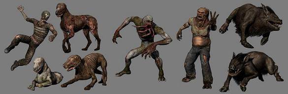 Существа Зоны - Вне игры