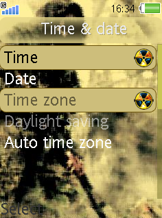 темка stalker для sony ericsson