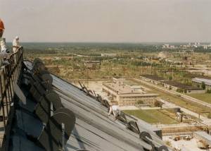 Внутри Cаркофага ЧАЭС