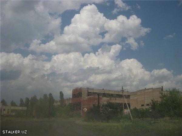 Заброшенный завод в Харьковской области, Украина.