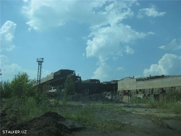 Заброшенный завод в Харьковской области, Украина.