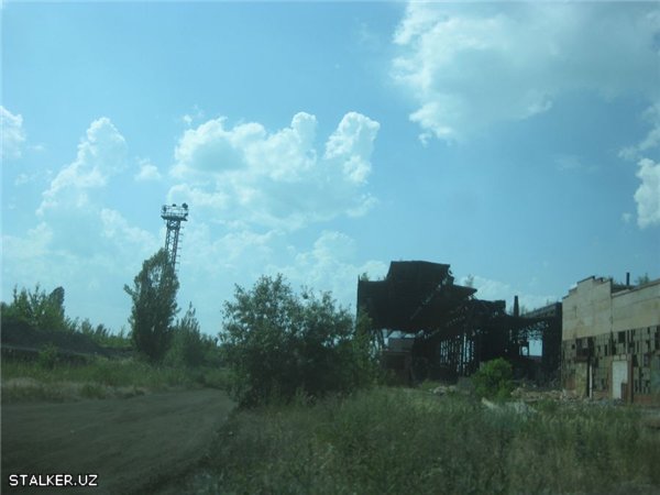 Заброшенный завод в Харьковской области, Украина.